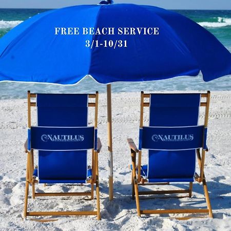 Nautilus 2408 Gulf View 2 Bedroom 4Th Floor Free Beach Service Fort Walton Beach Eksteriør bilde
